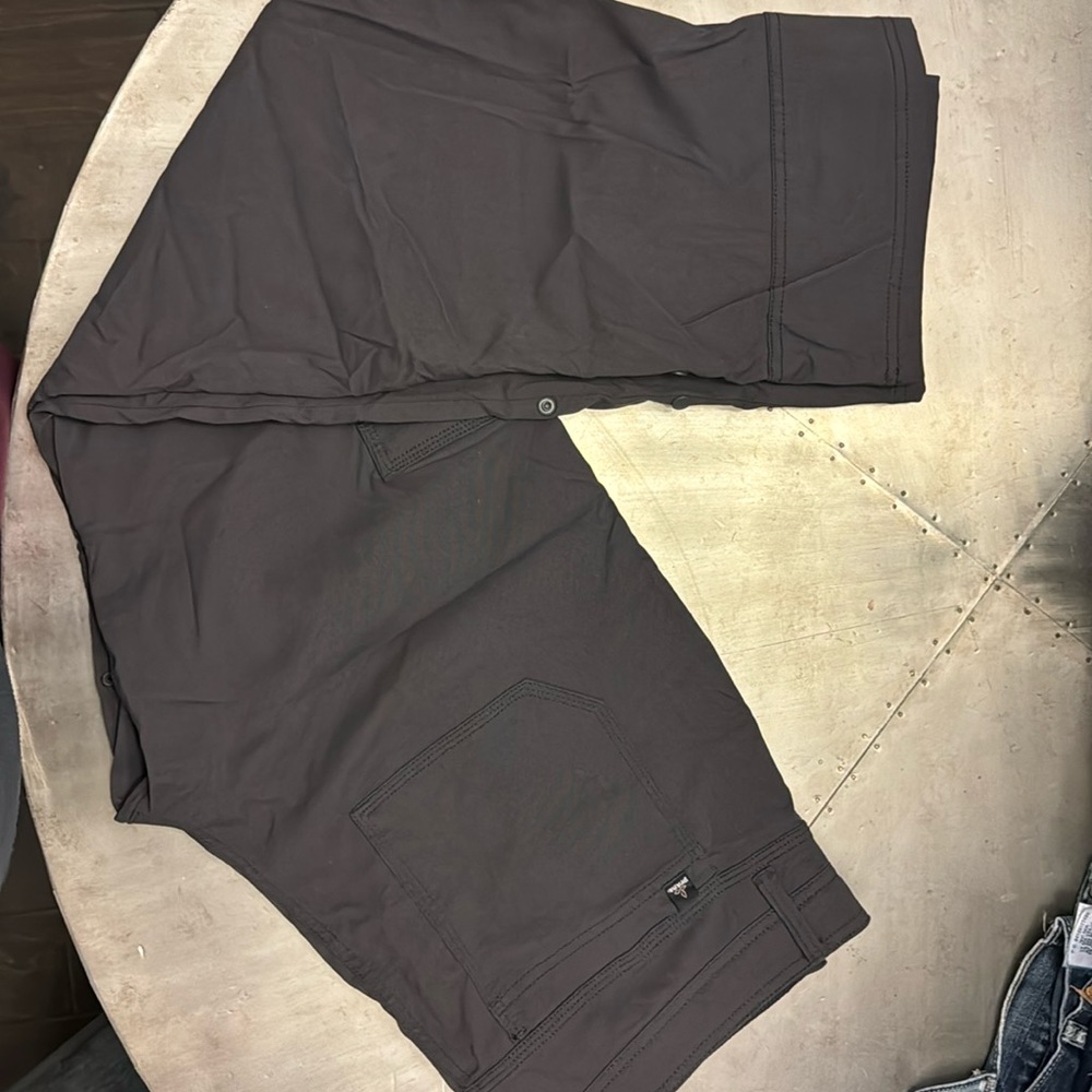 Men’s PrAna stretch Zion - 38X32 color Dark Iron